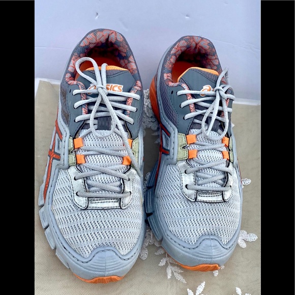 WOMENS ASICS GEL UPSTART RUNNING SNEAKERS - Picture 4 of 12